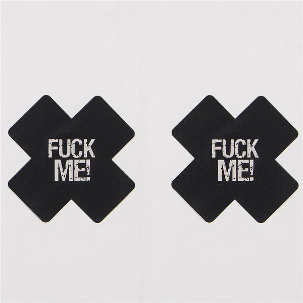 Black X Glow in the Dark Nipple Cover - LushIntimate 