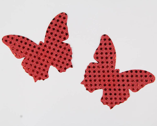 Red Butterfly Nipple Cover - LushIntimate 