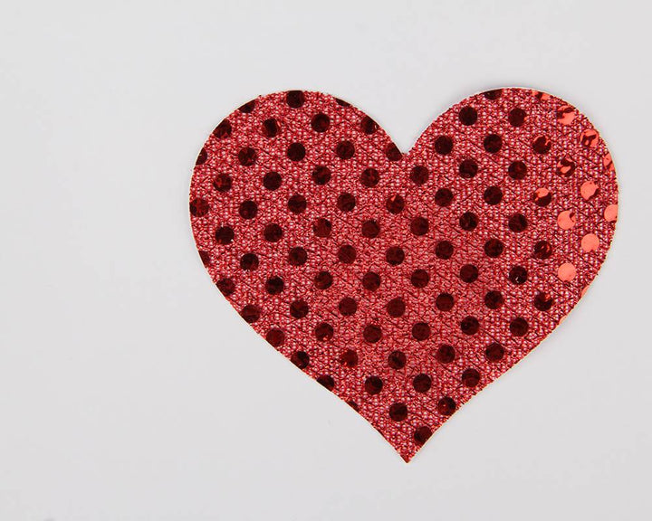 Red love Heart Nipple Cover - LushIntimate 