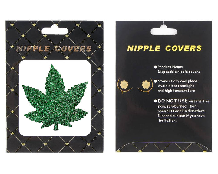 Green Leaf Nipple Cover - LushIntimate 