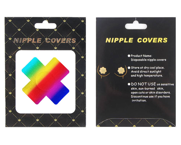 Rainbow Cross Nipple Cover - LushIntimate 