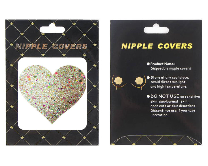 Glow In the Dark Heart Nipple Cover - LushIntimate 