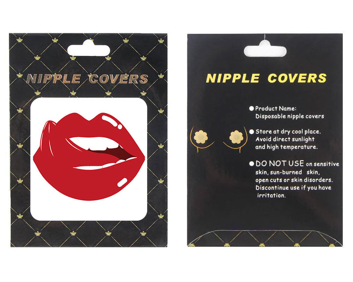Seductive lips Nipple Cover - LushIntimate 