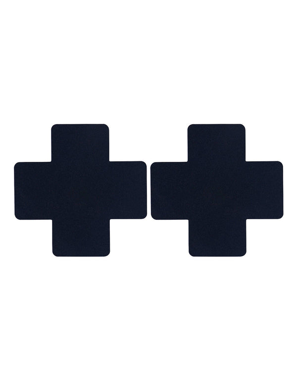 Black Cross Nipple Cover - LushIntimate 