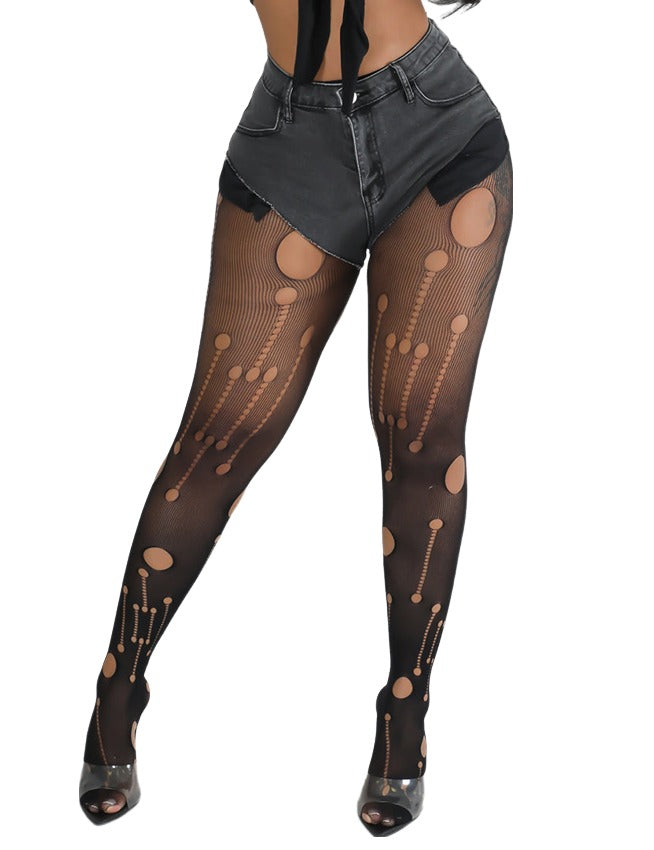 Midnight Sheer Pantyhose - LushIntimate 