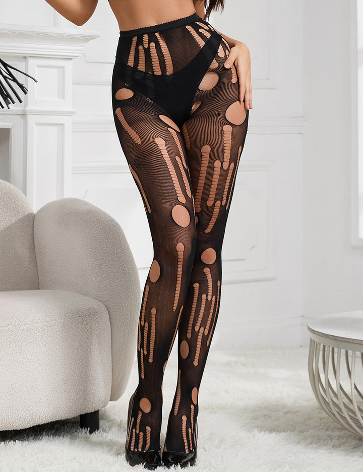 Midnight Sheer Pantyhose - LushIntimate 
