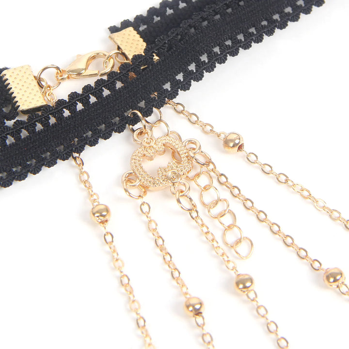 Gold Sexy Snake Pendant Chain Leg Ring - LushIntimate 