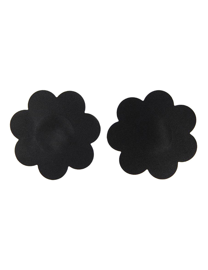 Black flower Nipple Cover - LushIntimate 