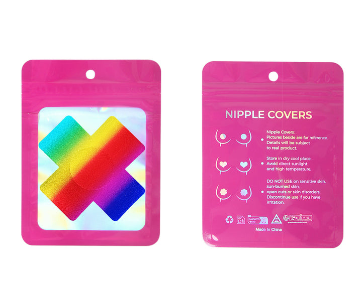 Rainbow Cross Nipple Cover - LushIntimate 