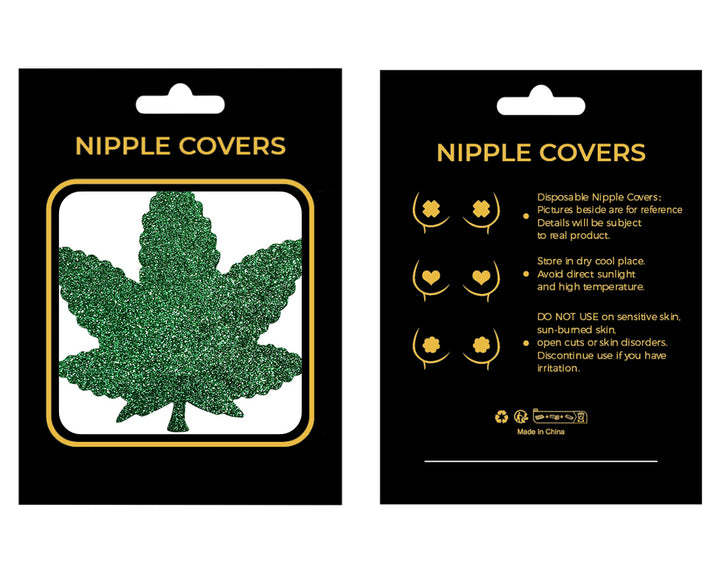 Green Leaf Nipple Cover - LushIntimate 